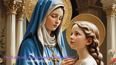 Our Lady of Lourdes Say to Bernadette?