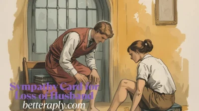 Sympathy Card for Loss of Husband
