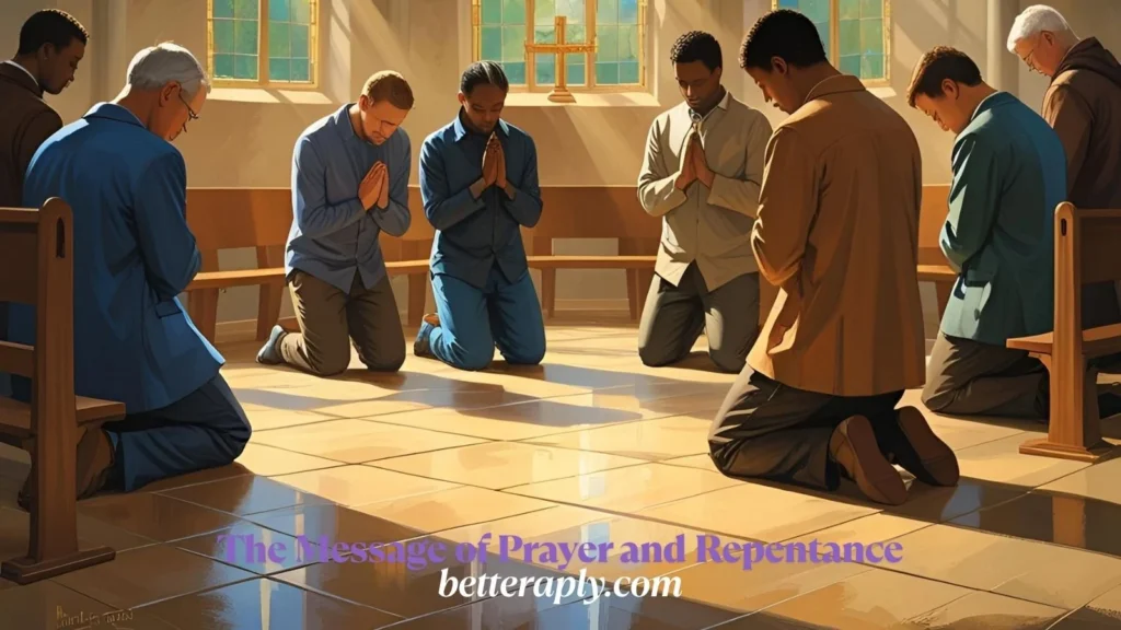 The Message of Prayer and Repentance