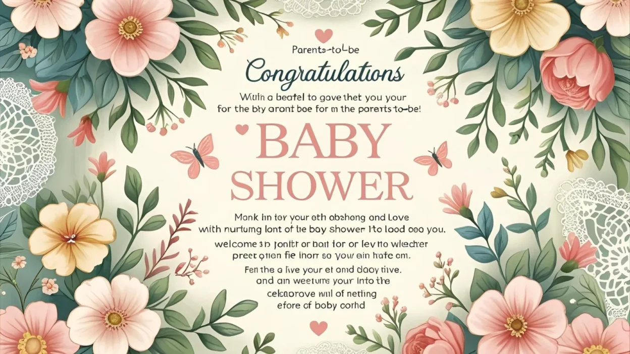 What to Say for a Baby Shower Card