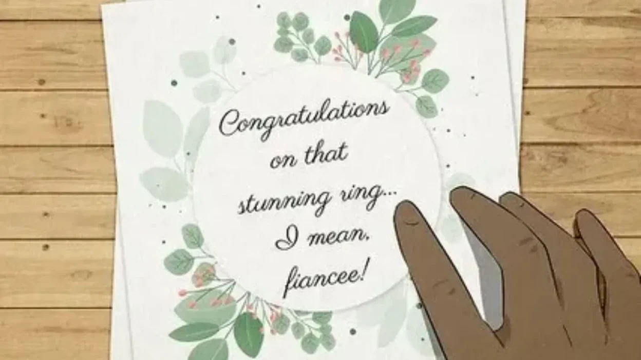 What to Say in Engagement Card