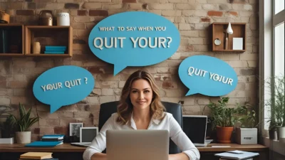 What to Say When You Quit Your Job